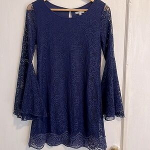 Bell sleeve dress/long top